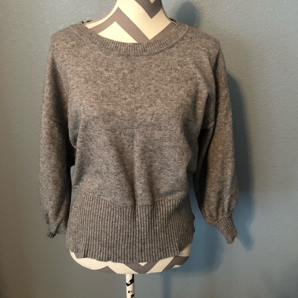 Gray Moth sweater